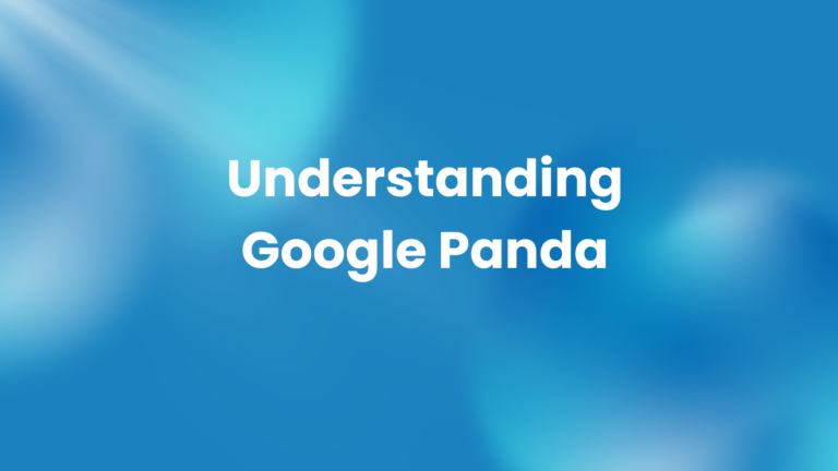 Understanding Google Panda