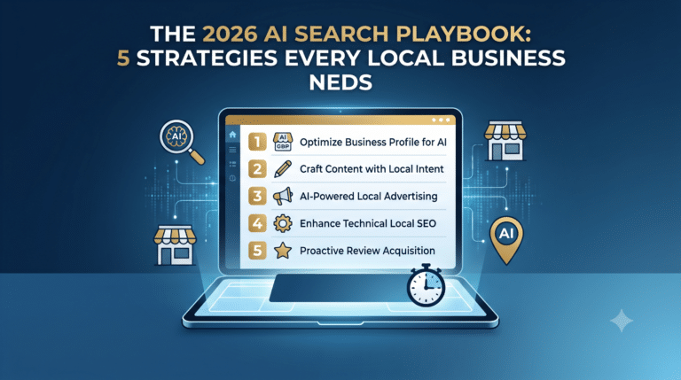 The 2026 AI Search Playbook: 5 Strategies Every Local Business Needs Right Now